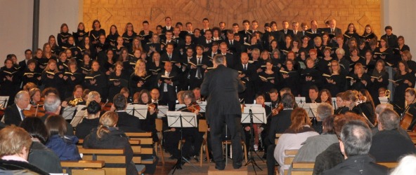 Groe Chormusik im „Dom des Angelbachtals“
