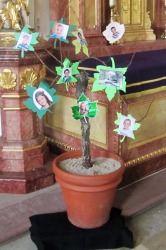 Vorstellung der Kommunionkinder in Rotenberg
