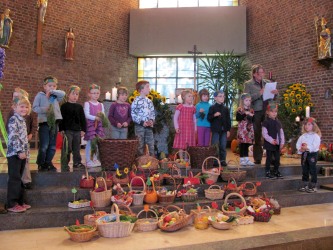 Erntedank in Malschenberg 2010
