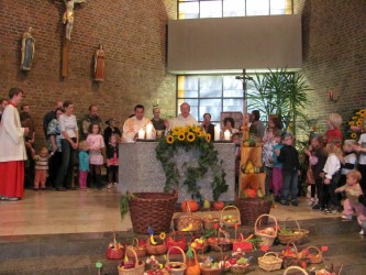 Erntedank in Malschenberg 2010