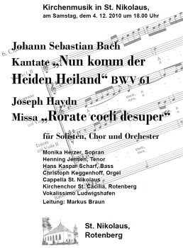 Kirchenmusik zum Patronatsfest