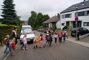 Unzug Kindergarten