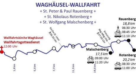 Wallfahrt nach Waghusel 2013
