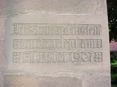 Der Grund- und Eckstein