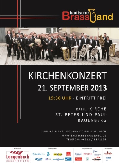 Konzert der Badischen Brassband