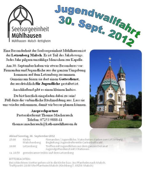 Jugendwallfahrt 2012