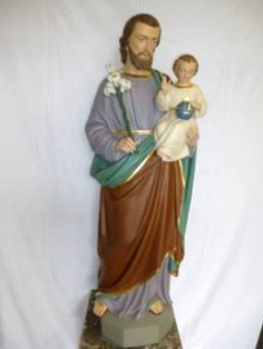 Weihe der St. Josefstatue