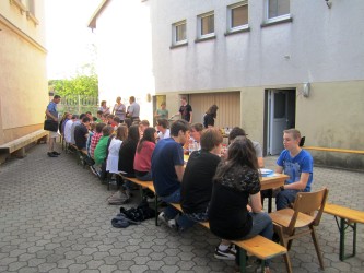 Grillfest der Ministrantengruppen