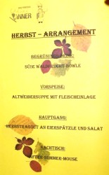 Das Perfekte Mini-Dinner